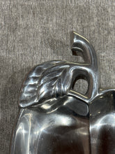 Load image into Gallery viewer, Vintage Pewter Apple Serving Tray
