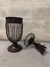 Load image into Gallery viewer, Vintage Metal Pineapple-Shaped Candle Lantern

