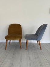 Load image into Gallery viewer, Vintage 1950s Mid Century Modern Upholstered Accent Chairs - Set of 2
