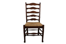 Load image into Gallery viewer, Vintage Ladderback Rush Seat Side Chairs Set of 6

