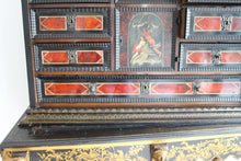 Load image into Gallery viewer, Antique 17th Century Dutch Travelling Chest made in the Netherlands in c. 1680 with 18th Cent Chinoiseries Stand c. 1700s
