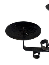 Load image into Gallery viewer, Antique Wrought Iron Floor Candelabras - Holds Five Candles - Set of 2
