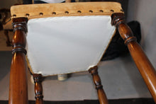 Load image into Gallery viewer, Vintage Suede Barstools with Nail Head Detail - Set of 3
