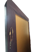 Load image into Gallery viewer, Vintage Black &amp; Gold Regency or Empire Style Beveled Mirror
