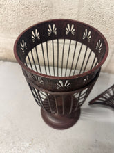 Load image into Gallery viewer, Vintage Metal Pineapple-Shaped Candle Lantern
