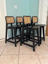 Load image into Gallery viewer, Cane Domino Counter Stool by Podium - Set of 5
