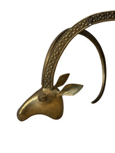 Load image into Gallery viewer, Vintage Brass Ibex or Rams Head Coffee Table Bases, c. 1960s
