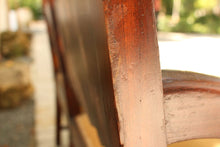 Load image into Gallery viewer, Antique Italian Carved Walnut Upholstered Bench, c. late 1800s
