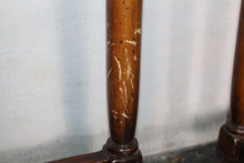 Load image into Gallery viewer, Vintage Suede Barstools with Nail Head Detail - Set of 3
