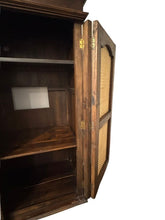 Load image into Gallery viewer, Vintage Indonesian Armoire with Natural Rattan Door Panels, c. 1990s
