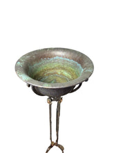 Load image into Gallery viewer, Antique Wrought Iron Plant Stands with Pot - Set of 2
