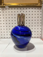 Load image into Gallery viewer, Vintage Cobalt Blue Glass Fragrance Lamp
