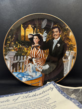 Load image into Gallery viewer, Vintage Gone with the Wind Commemorative Plates with COA - Limited Edition Golden Anniversary Series - by WS George Fine China
