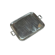 Load image into Gallery viewer, Large Pewter Tray Platter
