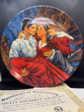 Load image into Gallery viewer, Vintage Gone with the Wind Commemorative Plates - Limited Edition by Edwin M. Knowles Fine China with Certificate of Authenticity (COA) - Sold Individually
