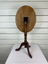 Load image into Gallery viewer, Antique Mahogany Tilt Top Table
