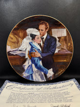 Load image into Gallery viewer, Vintage Gone with the Wind Commemorative Plates with COA - Limited Edition Golden Anniversary Series - by WS George Fine China
