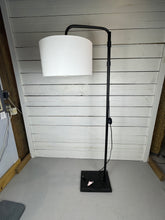 Load image into Gallery viewer, Floor Lamp with White Drum Shade
