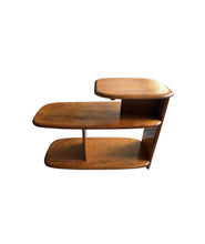 Load image into Gallery viewer, Vintage 1940s Heywood-Wakefield Three-Tier Surfboard End Tables, Model C3753
