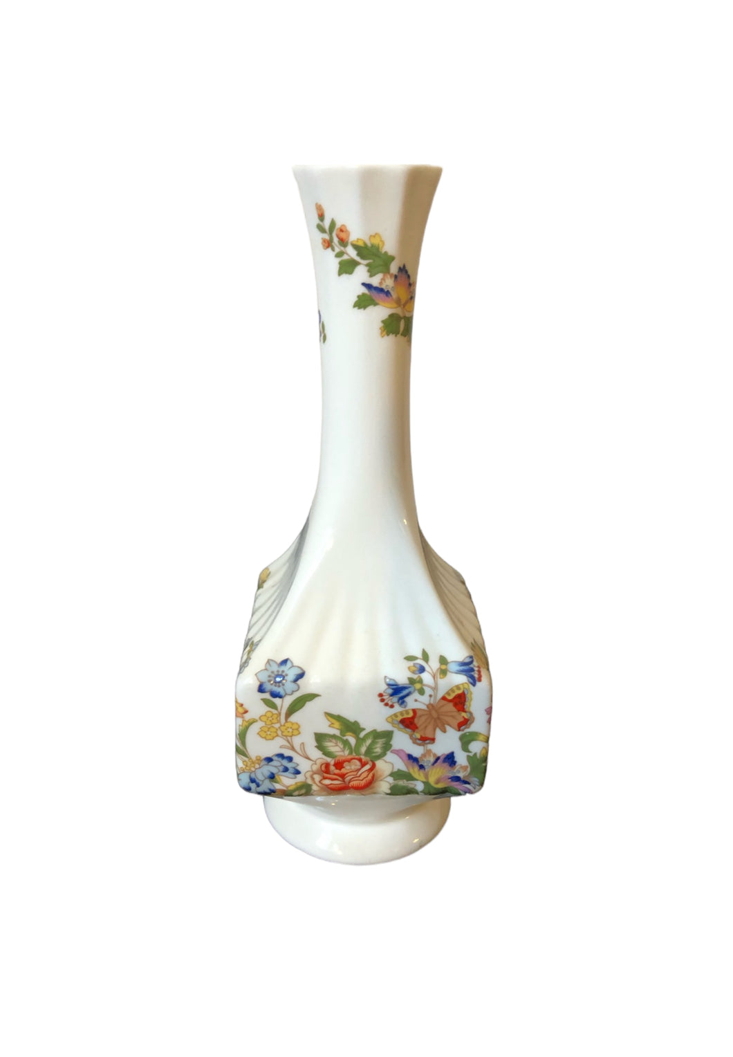 Aynsley Cottage Garden Fine English Bone China Vase