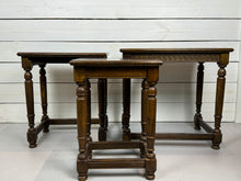 Load image into Gallery viewer, Vintage Ethan Allen Nesting Tables - Set of Three
