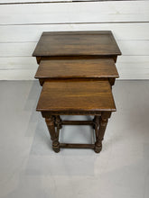 Load image into Gallery viewer, Vintage Ethan Allen Nesting Tables - Set of Three
