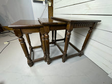 Load image into Gallery viewer, Vintage Ethan Allen Nesting Tables - Set of Three
