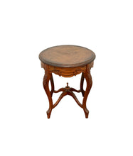 Load image into Gallery viewer, Vintage Country French Carved Side Table
