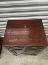 Load image into Gallery viewer, Late 19th Century Chinese Cabinet Nightstand End Table
