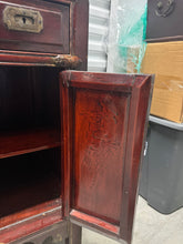 Load image into Gallery viewer, Late 19th Century Chinese Cabinet Nightstand End Table
