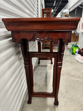 Load image into Gallery viewer, Early 20th Century Carved Chinese Rosewood Altar Console Table Sideboard
