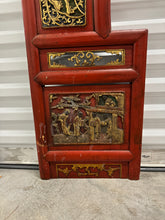 Load image into Gallery viewer, Antique Chinese Giltwood Decorative King Size Headboard
