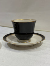 Load image into Gallery viewer, Noritake Ivory China - Model 7274 Ivory &amp; Ebony, Made in Japan - 11 Place Settings - Sold as a Set
