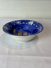 Load image into Gallery viewer, Vintage Snow Couple Hand Painted Collection Holiday Bowls by Tabletops Unlimited
