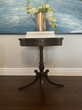 Load image into Gallery viewer, Antique Drum End or Side Table
