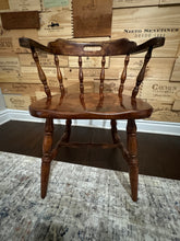 Load image into Gallery viewer, Mid Century Captain&#39;s Chair, Pub or Saloon Style Chair
