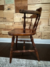 Load image into Gallery viewer, Mid Century Captain&#39;s Chair, Pub or Saloon Style Chair
