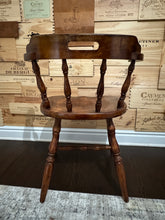 Load image into Gallery viewer, Mid Century Captain&#39;s Chair, Pub or Saloon Style Chair
