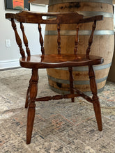 Load image into Gallery viewer, Mid Century Captain&#39;s Chair, Pub or Saloon Style Chair
