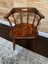 Load image into Gallery viewer, Mid Century Captain&#39;s Chair, Pub or Saloon Style Chair
