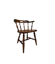 Load image into Gallery viewer, Mid Century Captain&#39;s Chair, Pub or Saloon Style Chair
