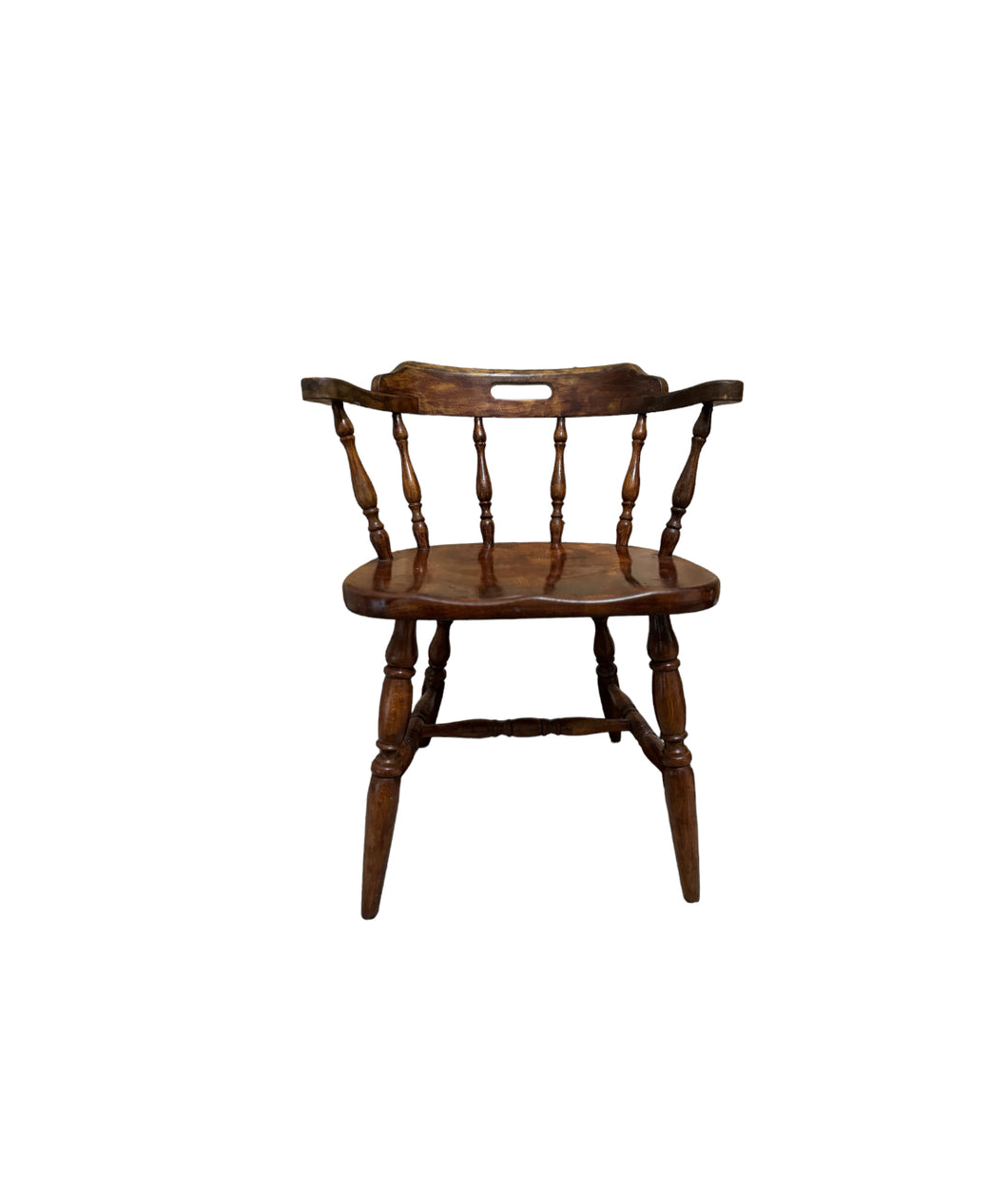 Mid Century Captain's Chair, Pub or Saloon Style Chair