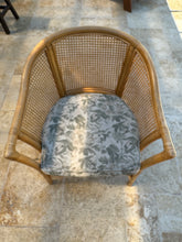 Load image into Gallery viewer, Vintage McGuire Style Rattan Cane Barrel Armchairs and Side Table
