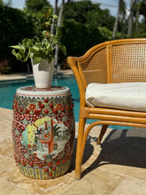 Load image into Gallery viewer, Vintage Chinese Ceramic Garden Stool
