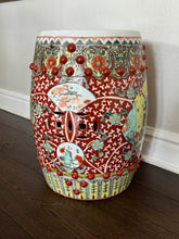 Load image into Gallery viewer, Vintage Chinese Ceramic Garden Stool
