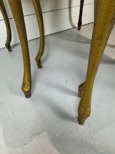 Load image into Gallery viewer, Vintage 1950s Florentine Gold Nesting Tables - Set of Three

