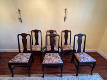 Load image into Gallery viewer, Mahogany Queen Anne Dining Table with 6 Chairs
