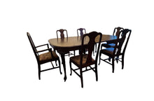 Load image into Gallery viewer, Mahogany Queen Anne Dining Table with 6 Chairs
