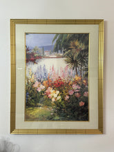 Load image into Gallery viewer, Mission Garden, Signed by Pete Beckmann, Acrylic on Canvas, Framed
