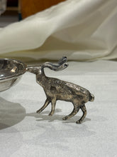 Load image into Gallery viewer, Vintage Pewter Reindeer Sauce Bowl
